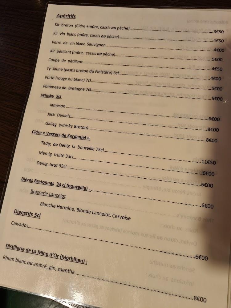 A la Ferme - Menu Image 4